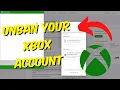 How To Get Unbanned From Xbox Live Network 2023 Tutorial - Xbox Enforcement Team