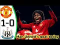 Lagu man united vs newcastle Highlights \u0026 Goals| Premier League- man united vs newcastle resumen y goles