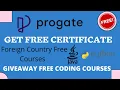 Progate Free Certificate Courses 2020 Best Website For Coders
