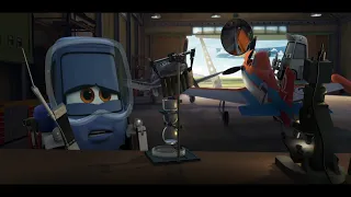planes fire and rescue dustys gear box breaks