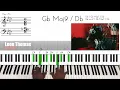 Leon Thomas - Yes It Is Instrumental and Piano Chords Tutorial (Free MIDI)