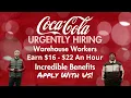 Coca Cola Warehouse Job Openings