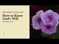How to Know God s Will - Daily Devotional