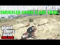 Galileo to Vinewood Hills Flare Trail - Smuggler Cache GTA Online