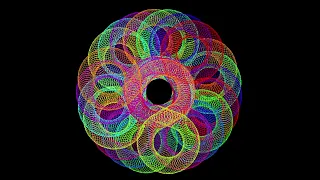 Drawing Spirograph Circle Using Python Turtle