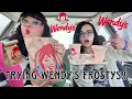 NEW WENDY S CREAMSICLE FROSTY IS IT WORTH IT honest review lettie and sam s