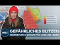 Lagu DEUTSCHLAND: GEFÄHRLICHES BLITZEIS! Winterchaos von Niedersachsen bis Nordrhein-Westfalen