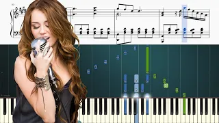 Download Miley Cyrus - When I Look At You - Advanced Piano Tutorial MP3