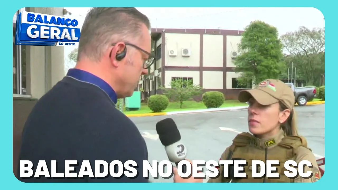 Homem é surpreendido com tiros no bairro Efapi. Em Palmitos, dois homens são baleados.