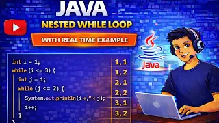 Nested While Loop in Java Star Pattern Programs Core Java