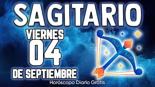 💥BOOOM💣 ESTO ES ALGO MUYY GORDOOO🔎😱 sagitario ♐ Horóscopo diario 4 DE SEPTIEMBRE 2026🔮 horóscopo