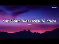 Somebody That I Used to Know - Gotye ft. Kimbra | Lyrics