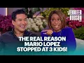 Mario Lopez Reveals Why He s Done Having Kids