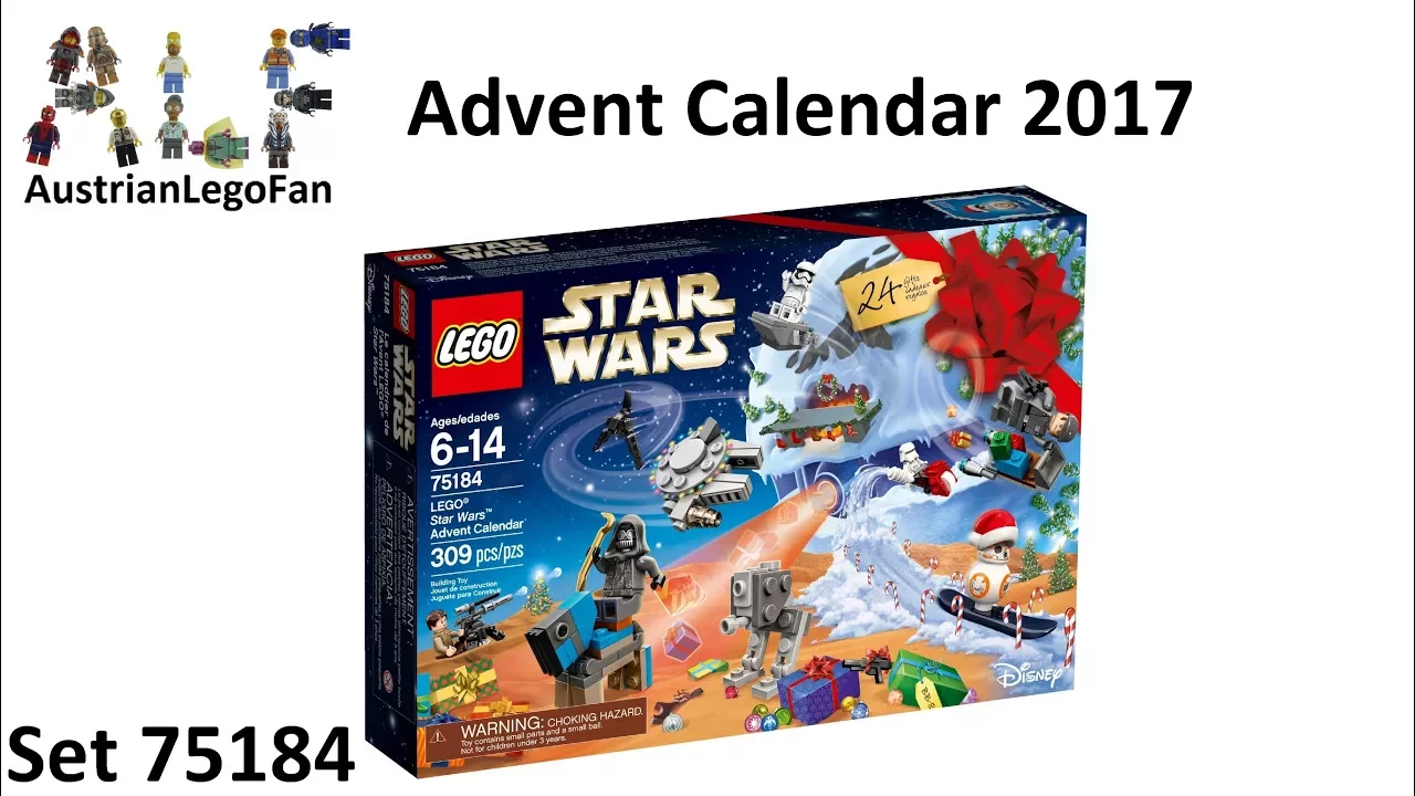 LEGO Star Wars 2015 Advent Calendar Day 1 Opening! (75097). 