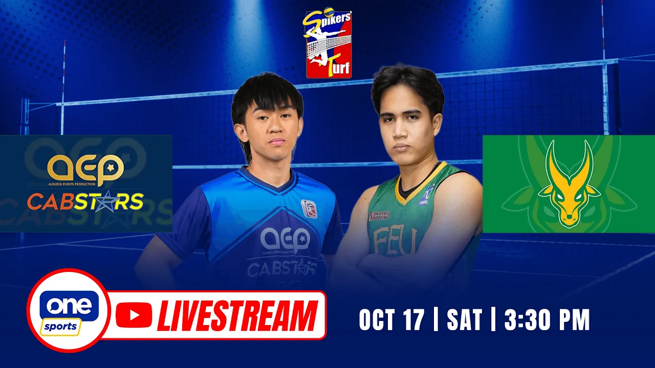 LIVE: AEP-CABSTARS vs FEU | 2026 SPIKERS’ TURF INVITATIONAL CONFERENCE
