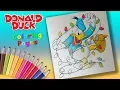 Adventures of Donald Duck Coloring Pages and Draw with