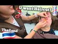 Lagu ✂️Thai Barber Girl Goes ALL IN. 👉 Massive Hair Chops \u0026 Extreme Haircut Transformation 👈 Pattaya 🇹🇭✨