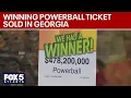 Lucky winner hit 478M Powerball jackpot in Georgia FOX 5 News