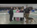 Local kennel club donates 8K to K9 program