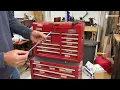 Easily remove Craftsman Tool Chest drawers