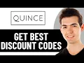 HOW TO FIND WORKING QUINCE DISCOUNT PROMO CODES IN 2026 UPDATED