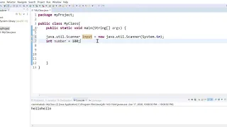 Java Tutorial 4 Input and Output System and Scanner Classes