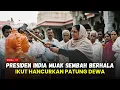 Download Lagu MERINDING ‼️ PRESIDEN INDIA TURUN TANGAN IKUT HANCURKAN PATUNG DEWA SETELAH MUALAF - SEJARAH ISLAM