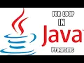 For Loop in Java Hindi Urdu