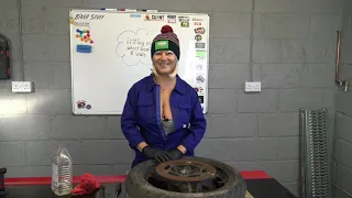 Fitting new motorcycle wheel bearings and seals