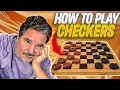 How To Play Checkers For Beginners SUPER SIMPLE Lesson Draughts