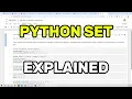 Learn Python Set Operations - Union Intersection Difference More