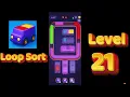 Loop Sort Level 21 Walkthrough Truck Puzzle Game Solutionguruji
