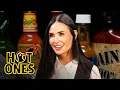 Demi Moore Celebrates Her Birt ay While Eating Spicy Wings Hot Ones