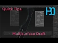 Alias Quick Tips Draft Angle