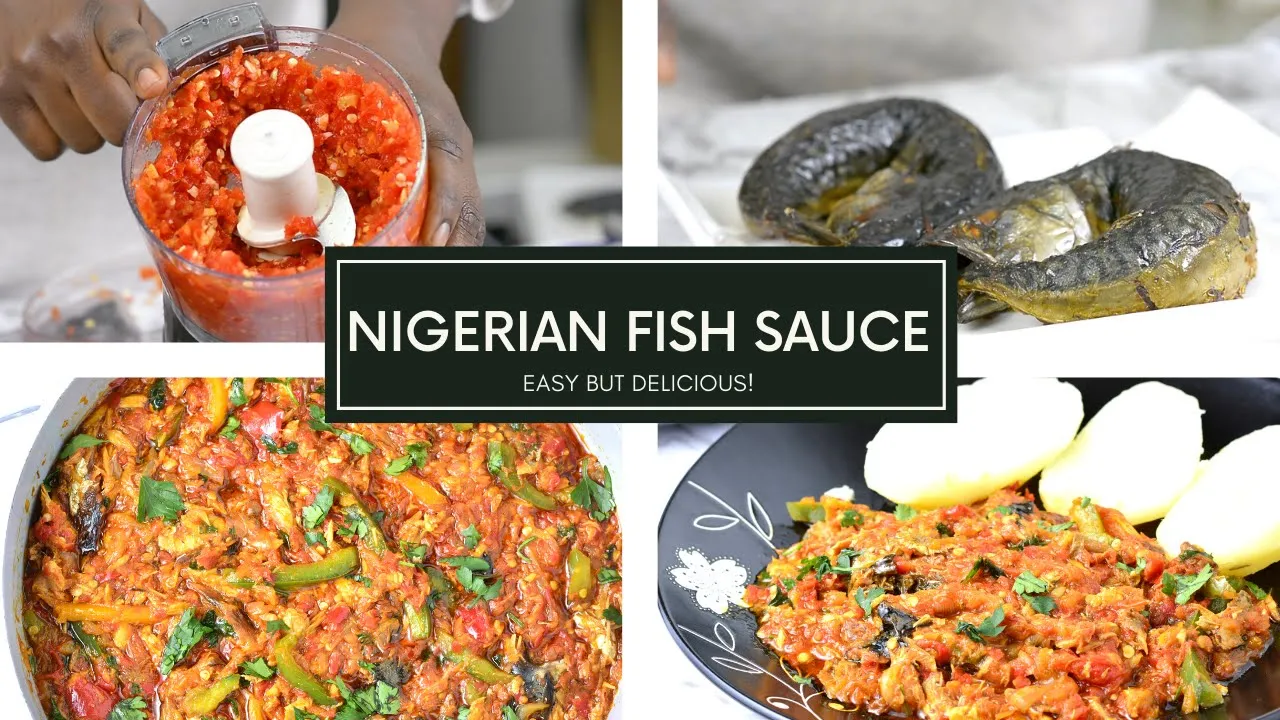 Delicious Nigerian Mackerel Fish Stew    Cook with me    Chef Lola