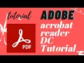 adobe acrobat reader DC tutorial