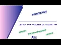 Pseudocode Euclidean Algorithm Example Lec 5 Design Analysis of Algorithm