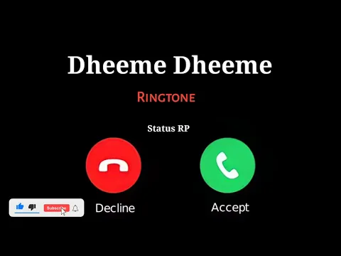 Download MP3 Dheeme Dheeme Song Ringtone | New Punjabi Song Ringtone | Tony Kakkar And Neha Sharma Song Ringtone