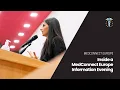 MedConnect Europe Information Evening for New Medical Students in Plovdiv MedConnect Europe