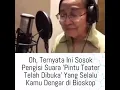 Lagu Pengisi suara pintu teater telah di buka