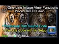 One-Line Image View Functions Rust Procedural GUI GitHub Demo