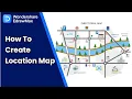 Directional Map Tutorial in EdrawMax How to Create a Location Map