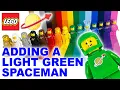 Adding a Light Green spaceman - Every LEGO Classic Space Minifigure
