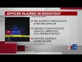 Chattanooga police officer injured in shootout