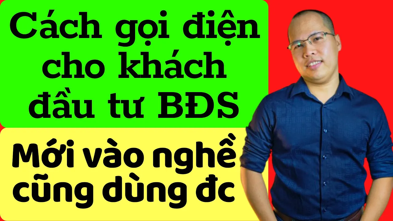 Cách đặt câu hỏi cho khách đầu tư. Cách telesale khách đầu tư bđs.