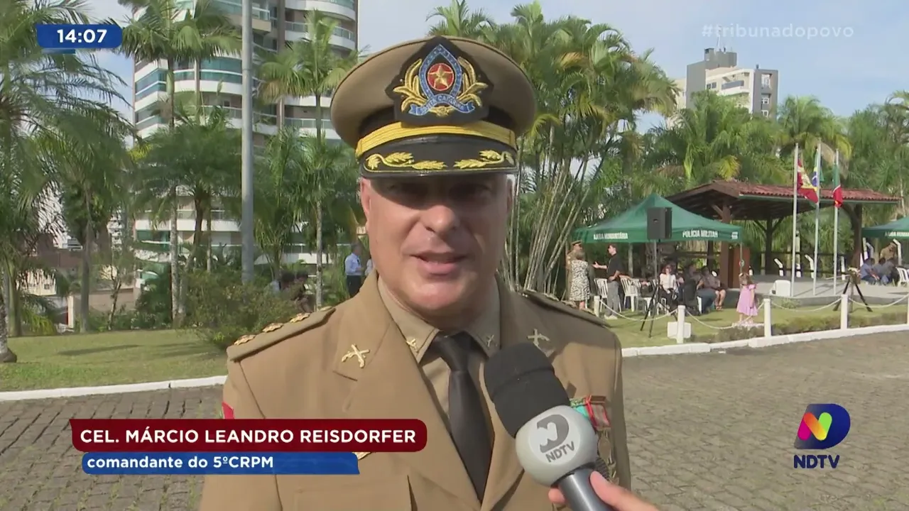 Polícia Militar de Santa Catarina comemora 188 anos de fundação