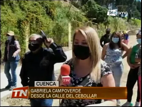 Alcalde Palacios recorre obras de pavimentación