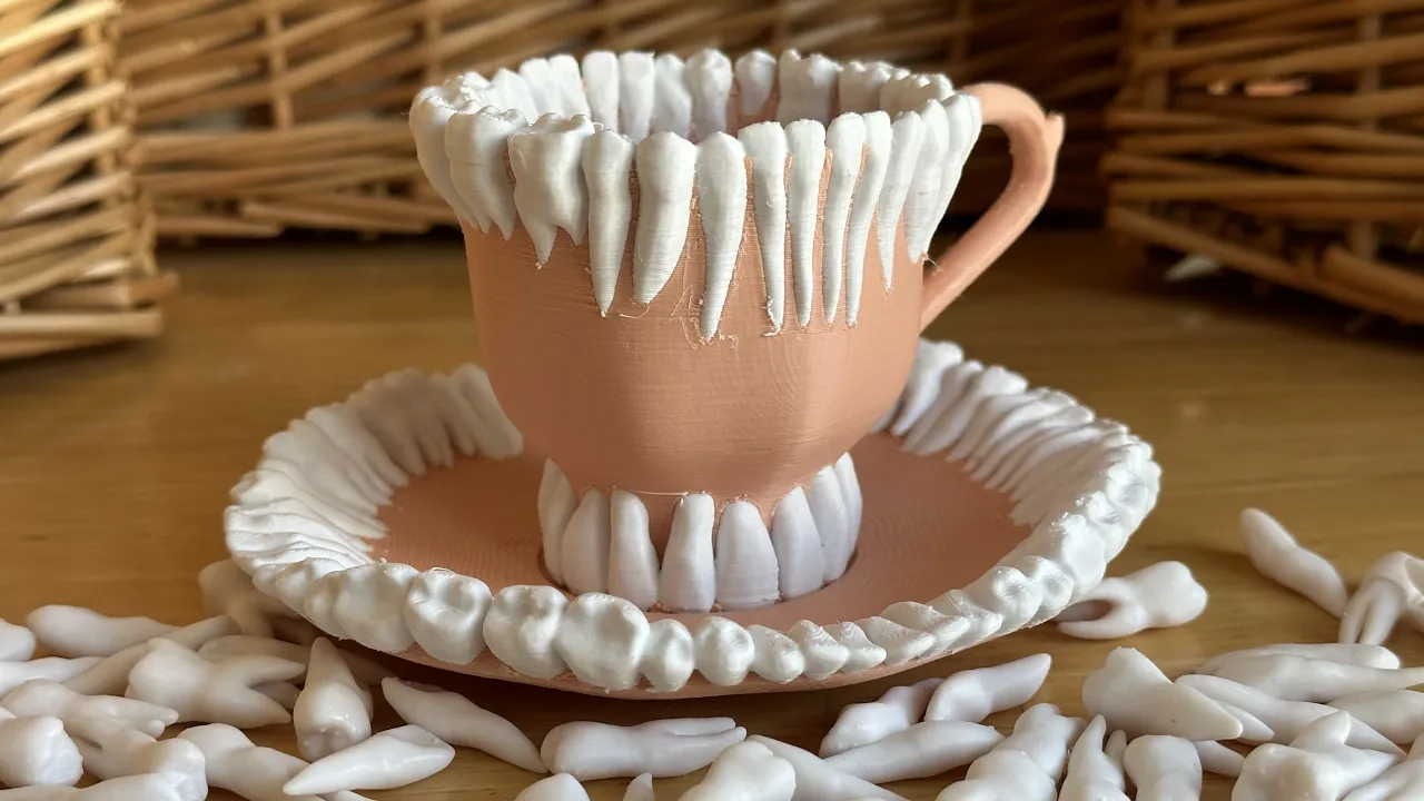 Cup of Teeth - Saucer