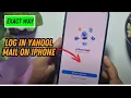 How To Log in Yahoo Mail On iPhone 2026 Updated