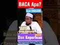 Download Lagu Tahajjud baca surat apa? Bacaannya sesuaikan kebutuhan - Ust Adi Hidayat @ngajisebentar